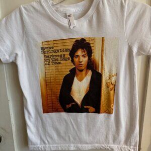 Bruce Springsteen Darkness On The Edge Of Town American Apparel T Sz 8
